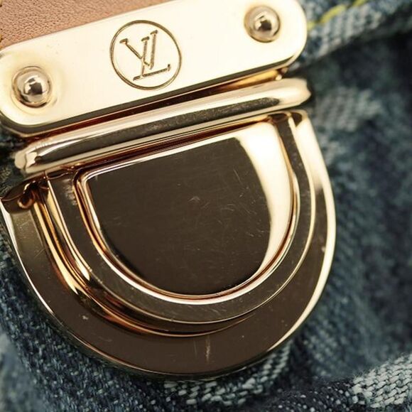 Louis Vuitton Mini Pleaty Leil Monogram Denim Shoulder Bag - Picture 8 of 12